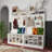 Bettymae 78.8” Wide Hall Tree with Hooks, Bench & Shoe Storage-2077135778