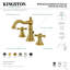 Widespread Bathroom Faucet with Drain Assembly-48031553