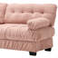 Causeuse en flanelle 88 po Geneveve-1428322440