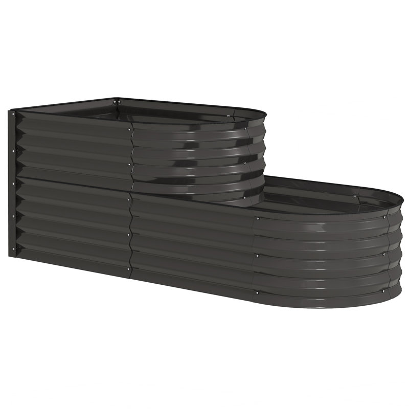 Planter, Dark Grey