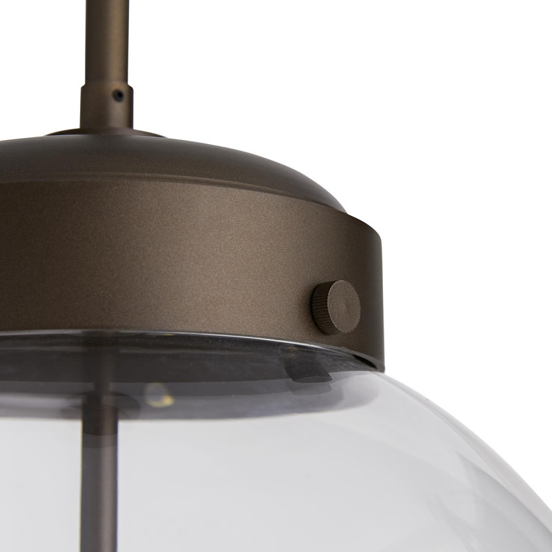 Reeves Outdoor Pendant, Aged Brass