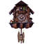  Quartz Cuckoo Clock with Deer Figurines, 12 Melodies