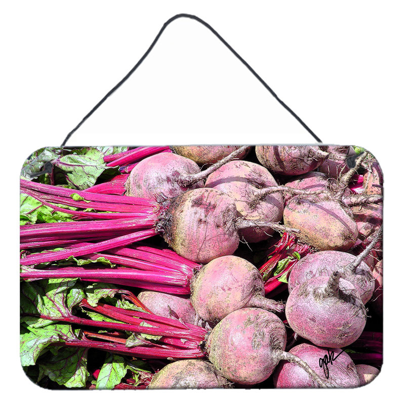 Décoration murale «Beets» par Gary Kwatek, Betteraves
