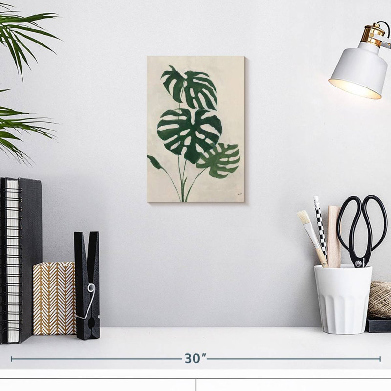 Harnek Palm Botanical I, 12" H x 8" W