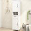 Armoire sur pied Slim White