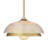 Maecyn 1 - Light Brushed Champagne Brass Shaded Pendant