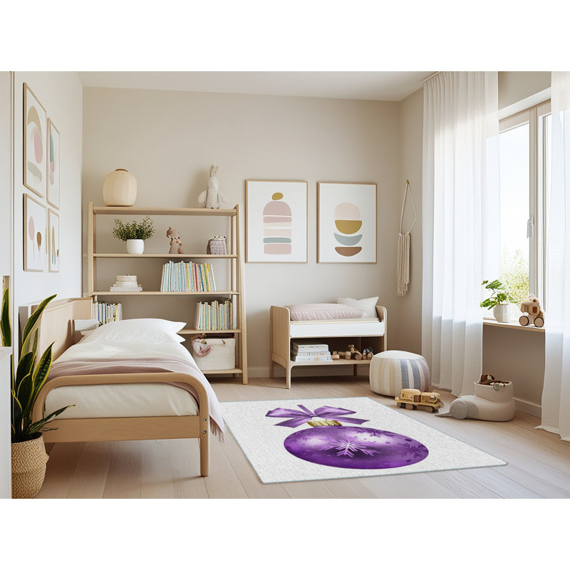 Tapis de la zone mauve des fêtes, Rectangle 3 pi x 5 pi