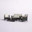 4 - Person Patio Conversation Set with Cushions-1825220062