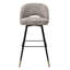 Cliff Swivel Upholstered Stool with Metal Frame-72767075-72767078