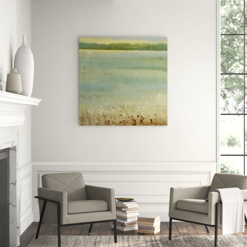 Calm Water II Painting by Chelsea Art Studio, 48" H x 48" W, Plexi