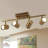 Tevye 4 -Light Fixed Track Lighting Track Kit with Dimmable and Adjustable Head-114073934