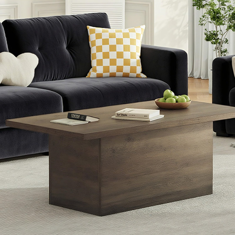 Table basse Modern Farmhouse, Brun