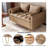 Mildner Metal 28'' Reception Loveseat