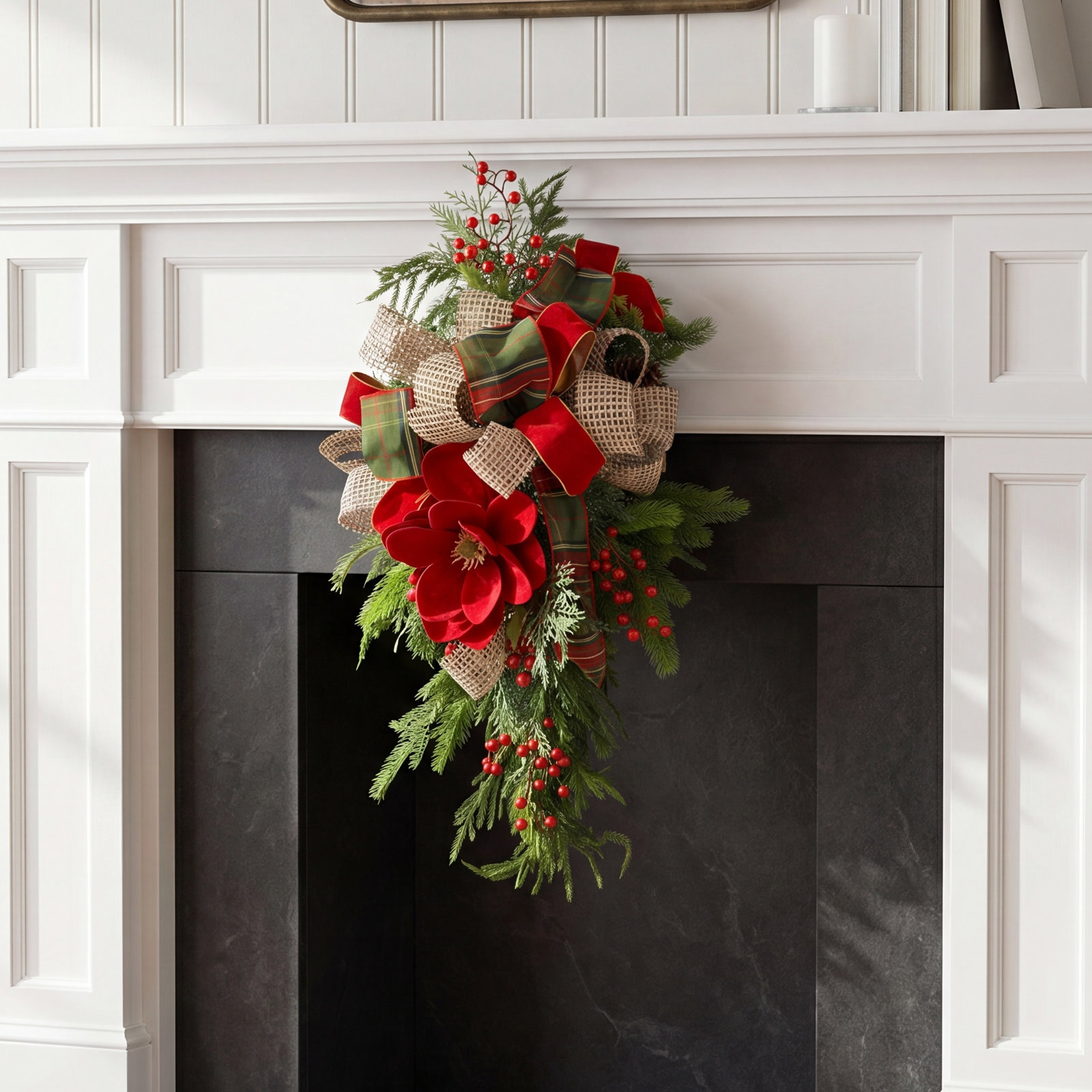 Lingel 20" Magnolia Christmas Swag