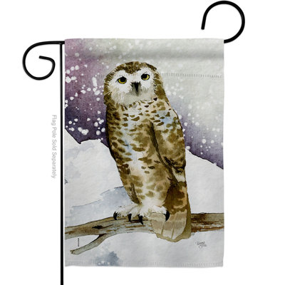 Double Sided 18.5'' H x 13'' W Polyester Garden Flag