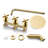SUMERAIN Tub and Shower Faucet with Rough-in Valve, 3 Cross Handle Shower Faucet with Waterfall Spout-65005640