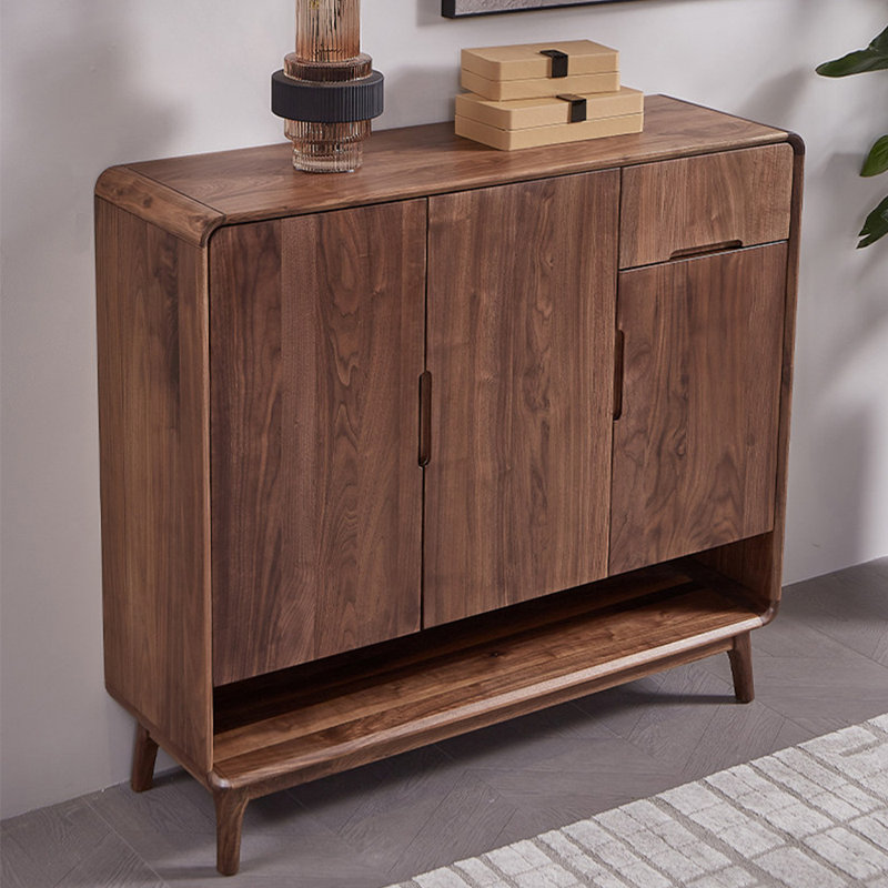 Armoire à chaussures en bois massif