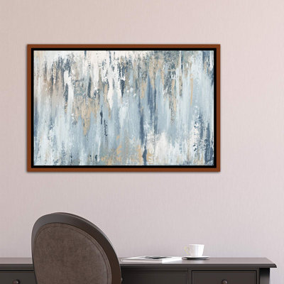 «Blue Illusion» par Patricia Pinto - impression d'art graphique