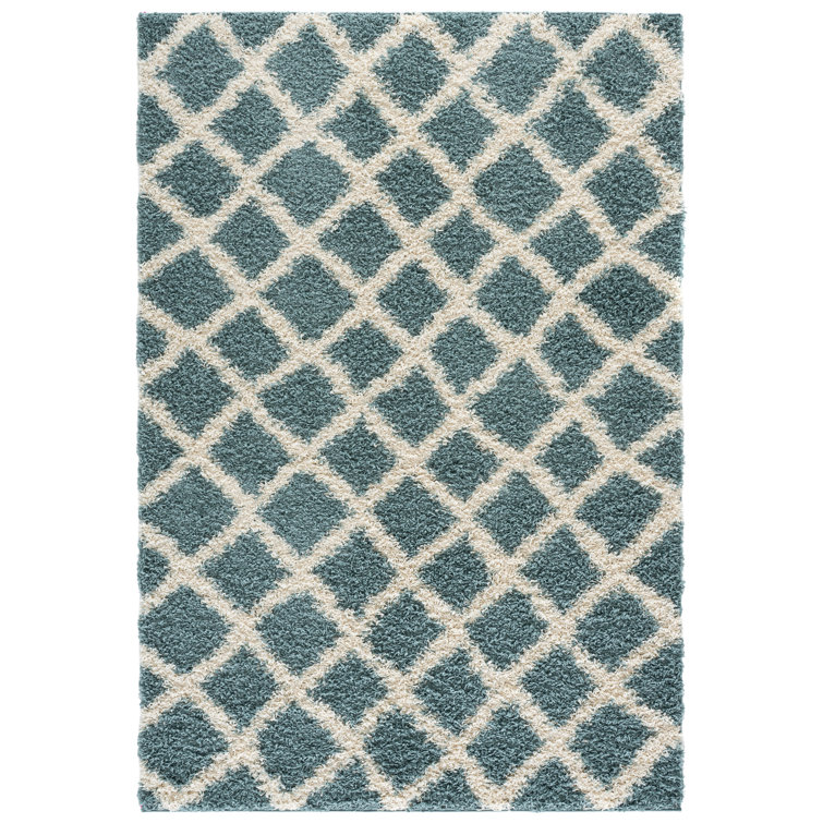 Arsheq Sgd-Dallas Shag Performance Geometric Rug