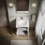 Ensemble de meuble-lavabo simple Hadron-88685775-88685776-124966456
