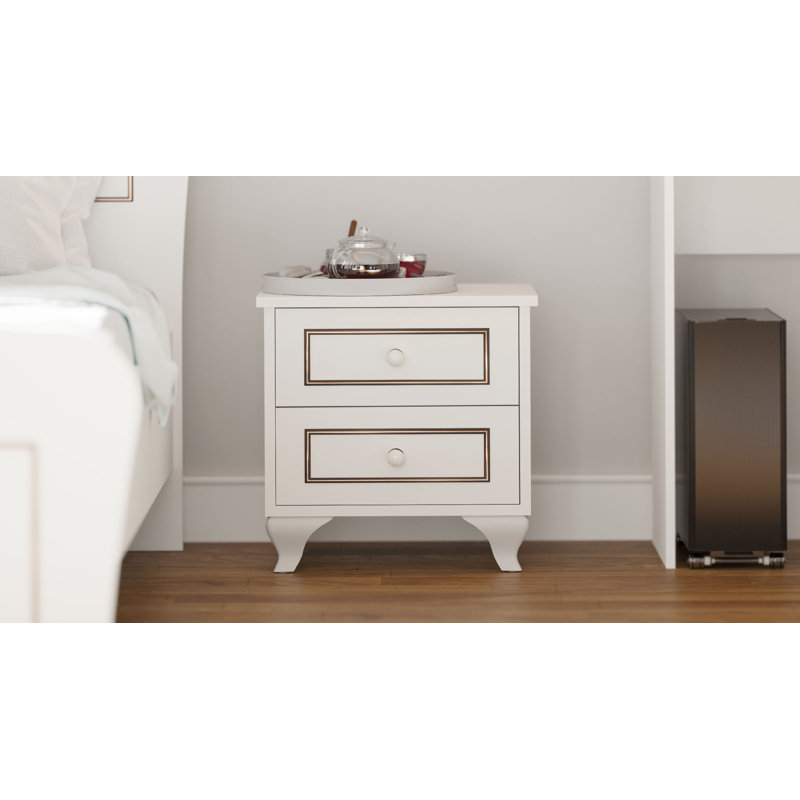 Vangorder 45 cm W Bedside Table