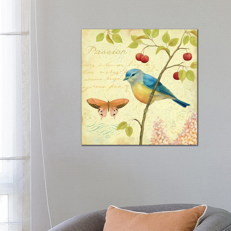 Garden Passion IV by Daphne Brissonnet - Gallery-Wrapped Canvas Giclée on Canvas, 66.04 cm H x 66.04 cm W, Wrapped Canvas
