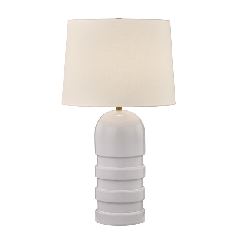 Lampe de table 1 lumière Wehunt, Blanc