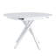 Beniah Extendable Metal Base Dining Table