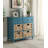 Flavius Teal Finish Console Cabinet-1614802427