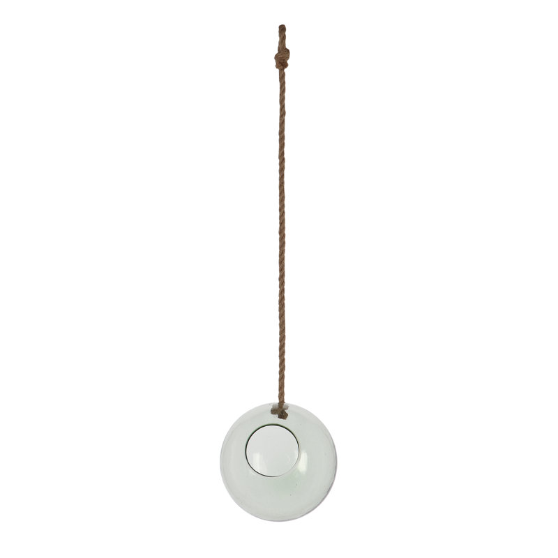 Terrarium rond suspendu, verre, Petit
