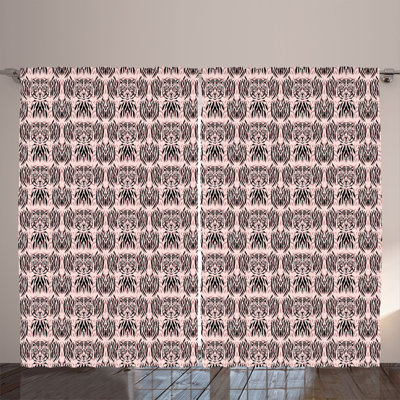 Semi Sheer Curtain Pair
