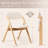 Upholstered Padded Stackable Folding Chair-337330074