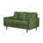 Sofa 56" Velvet Round Arm Loveseat-1484433306