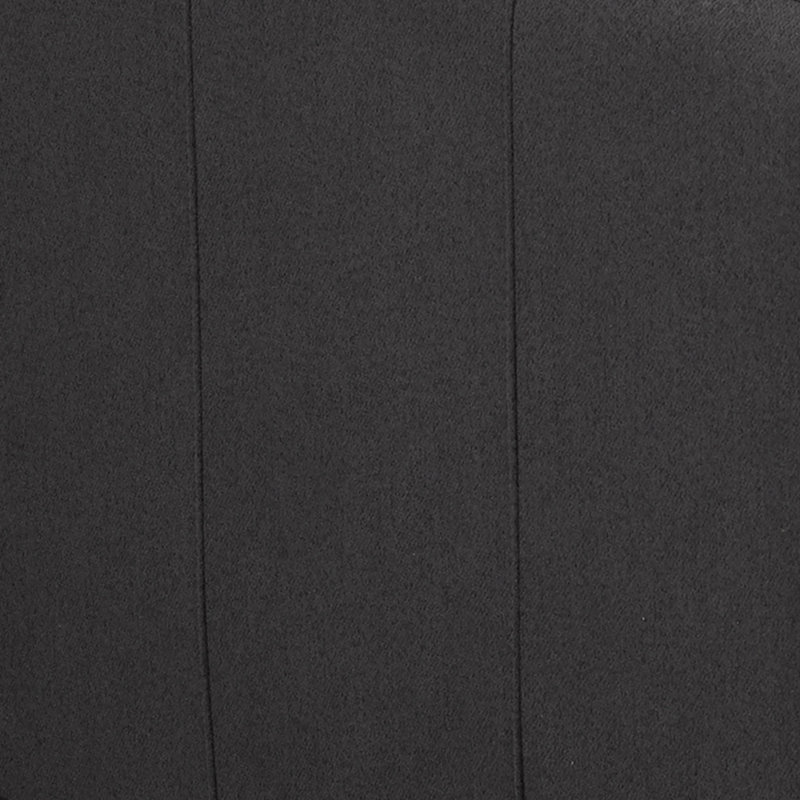 Causeuse à accoudoirs carrés 67 po, Polyester anthracite