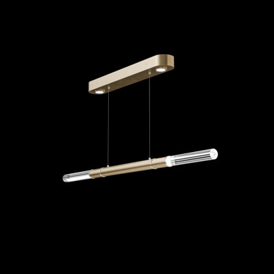 Luminaire suspendu linéaire l 62 po Antonia
