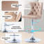 360°Swivel Bar Stools with Sliver Base-1959169141