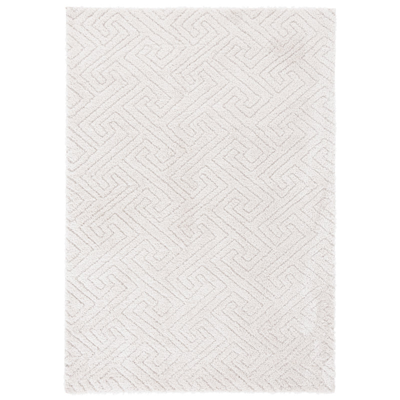 Tahoe Shag Performance Geometric Rug, Rectangle 9' x 12'