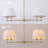 4-Light Dimmable Classic And Traditional Shaded Liner Pendant-1495415202