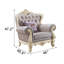 Fauteuil en cuir massif American Light