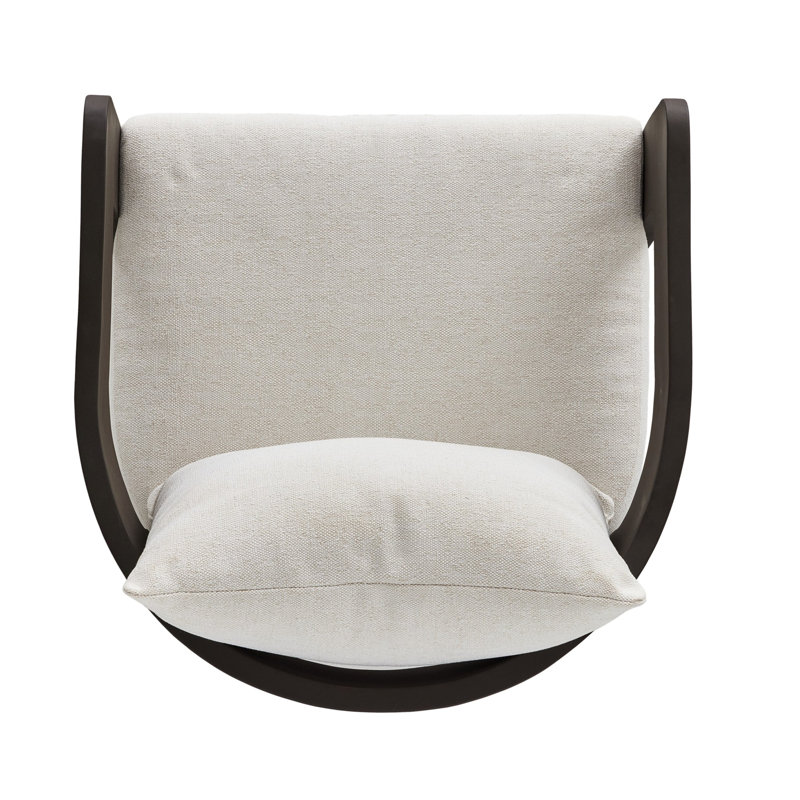 Jackson Outdoor Dining Armchair, Ellor Beige/Expresso