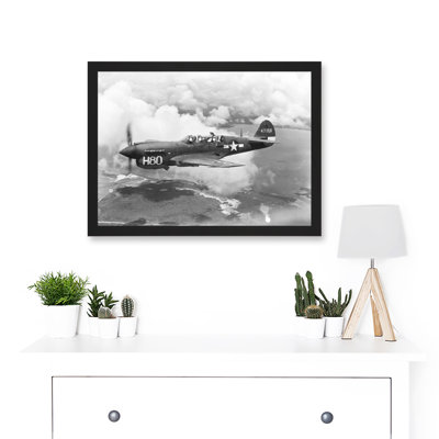 Military Vintage US Airforce - Single Picture Frame Print