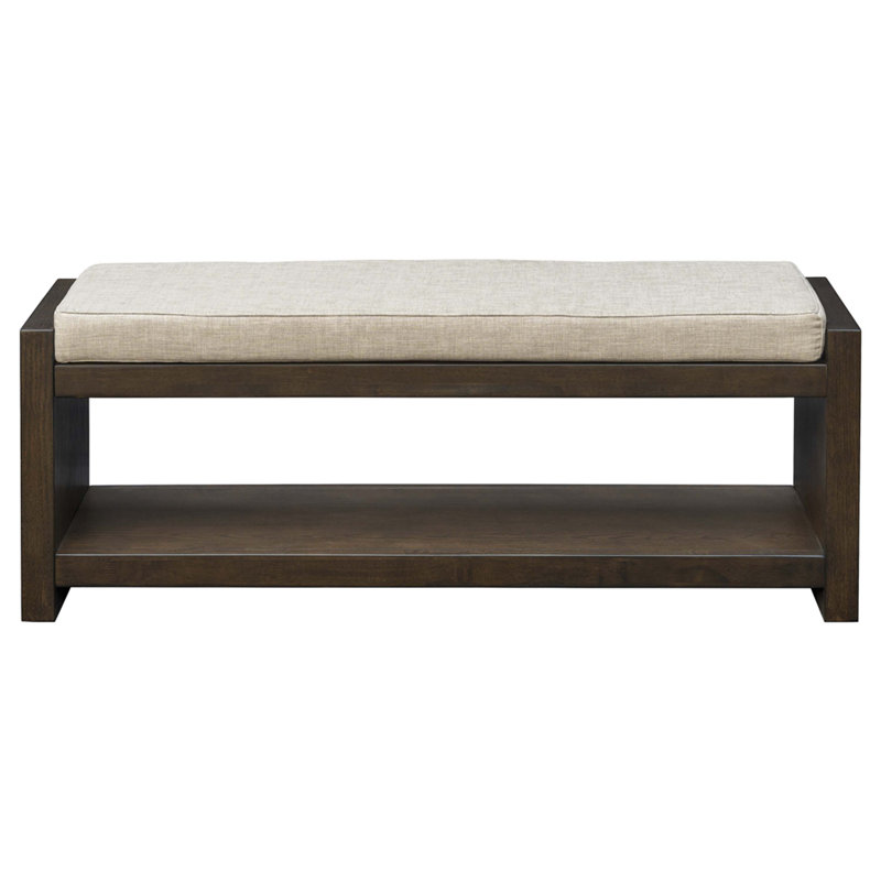 Hatixhe Polyester Upholstered Storage Bench