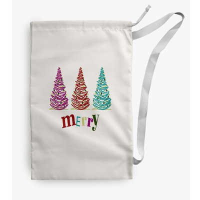 Sac à linge Merry Trees Christmas