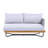Jackston Outdoor Acacia Wood Rope Woven Sofa With Cushions-1486017084-1484022141