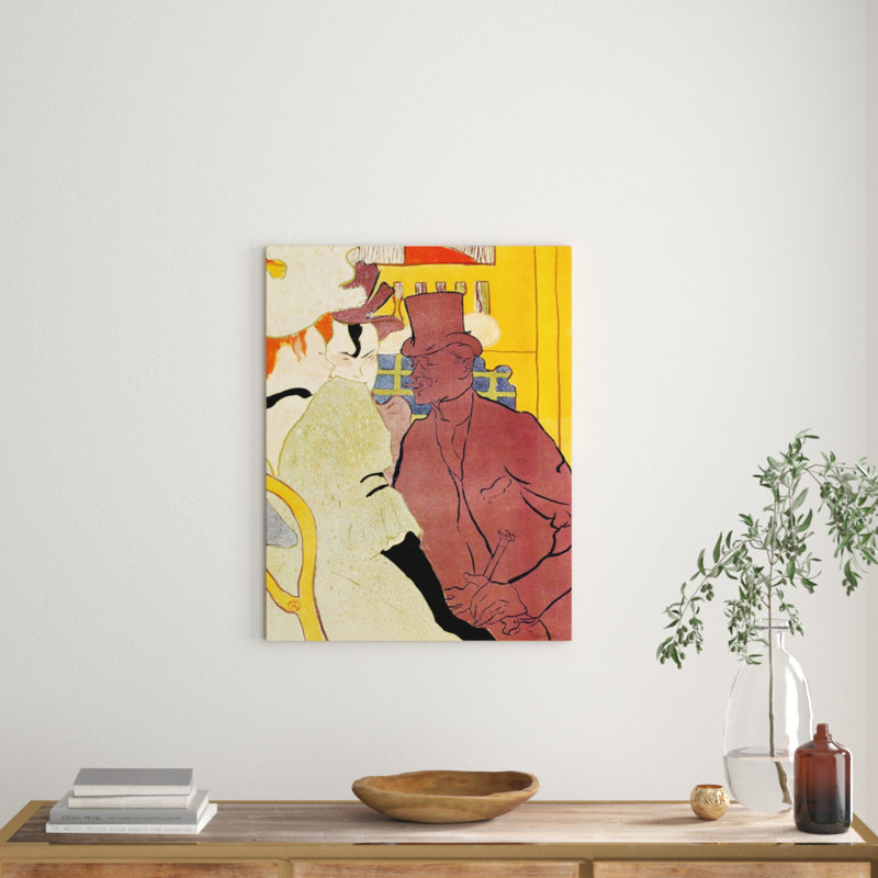 Henri De Toulouse-Lautrec - Wrapped Canvas Painting