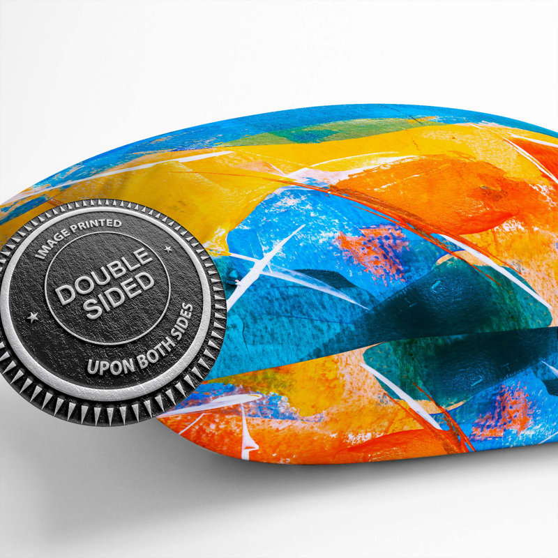 Abstract Square Throw Cushion, 55 x 55 cm