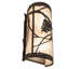 2 - Light Flush Mounted Sconce
