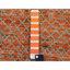 Tapis oriental 10 po x 1 po x 14 po en laine pure épaisse et moelleuse nouée à la main de la collection moderne clair-obscur 44D5572D608C432187DE8844DA6497B9