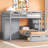 Bunk Bed with Wardrobe, Drawers