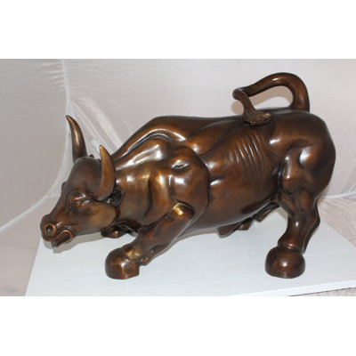 Benbow Wall Street Bull Statue